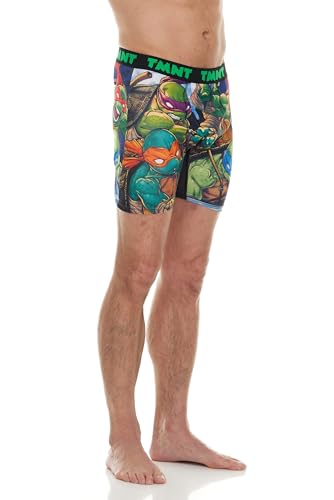 Teenage Mutant Ninja Turtles Men's Boxer Briefs - No Fly, Anti-Chafing Stitching, Comfort Shaped/Lined Crotch4