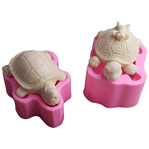 September-Europe Silikonform für Fondant, Schildkrötenmotiv, zum Selbermachen, Kuchendekoration, Schokolade, Backen Cover