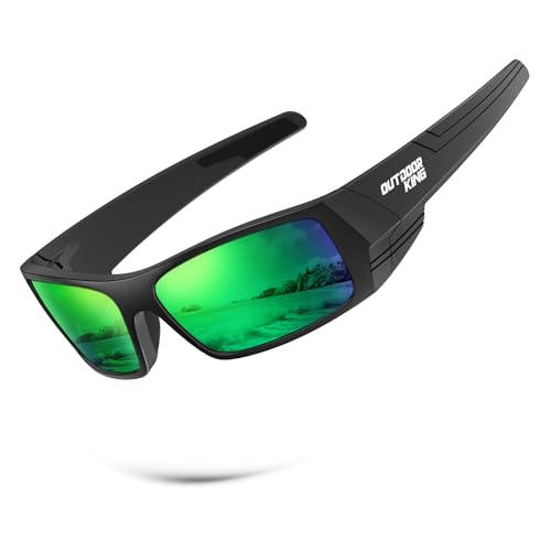 Image of Polarized Sport Sunglasses-for-Men Sun-Glasses: Mens Wrap Sunglasses for Fishing Cycling Running UV400 Protection