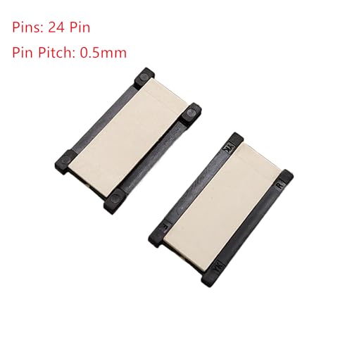 Conector adaptador cable plano flexible FPC 24 pines miniatura 2