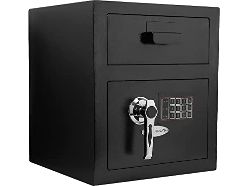 Barska AX11932 Standard Keypad Security Depository Drop Safe 0.72 Cubic Ft,Black