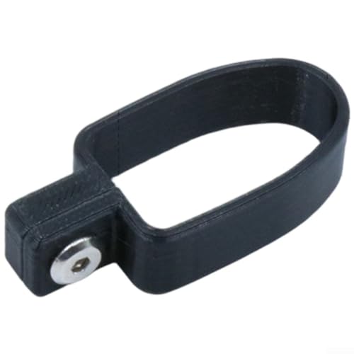 Spelonify Soporte para número de carrera SL6 SL7 SL8, soporte de número de bicicleta de fibra de carbono, juego de abrazaderas de fijación ligeras para babero de carreras de carretera para triatlón