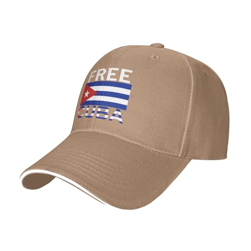 Gorra béisbol Cuba Libre Free Cuba 2026 Natural miniatura 2