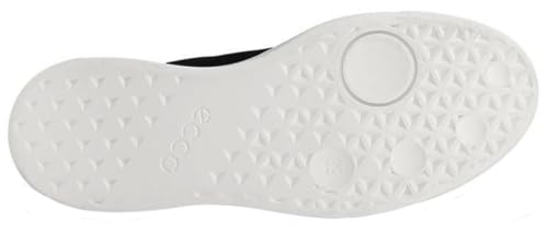 ECCO Women's Street Tray Sneaker, Black, 8-8.5 M US3