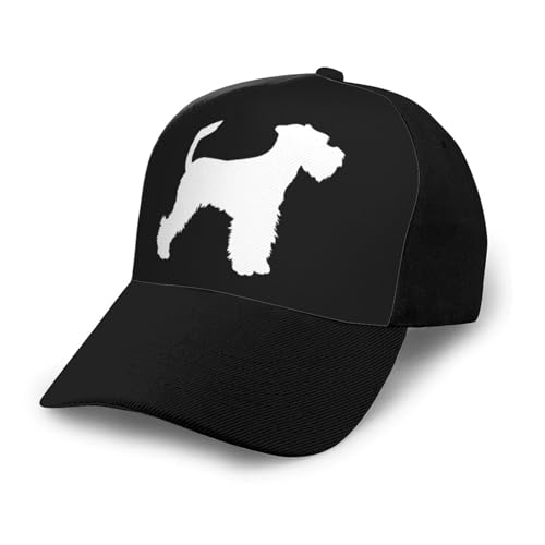 Schnauzer Bonnets Curved Brim Mesh Baseball Cap Casual Sun Hat Unisex