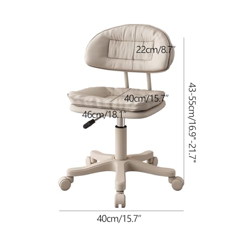 Tabouret ergonomique à roulettes contre mal de dos réglable noir - 4