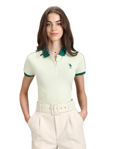 Image of U.S. Polo ASSN. Women's Cotton Slim Fit T-Shirt