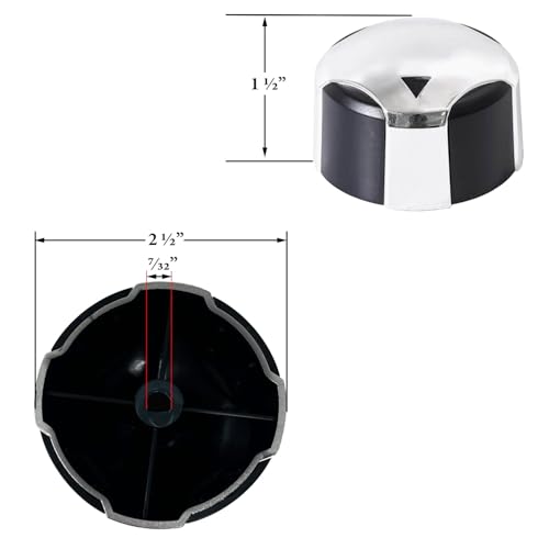 Pellet Grill Controller Knob: 0036-600-0036-5-GPFL Compatible with Cuisinart