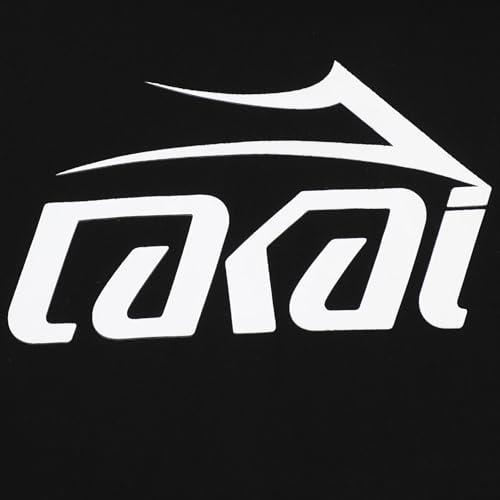 Lakai Men’s Pullover Hoodie – Skateboard Logo & Flare Styles – Black & Heather Grey – Soft Fleece Hooded Sweatshirt2