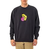  Obey All In - Sudadera para hombre, azul marino, M
