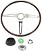 Rosewood Steering Wheel w/o Tilt Wheel