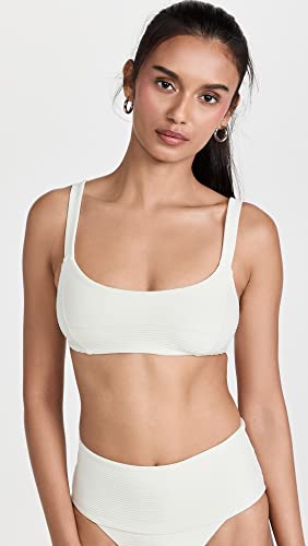 L*Space Eco Chic Repreve® Jess Bikini Top - Cream-L-Cream2