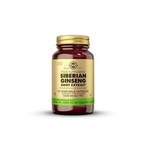 Solgar Ginseng Siberiano Extracto Cápsulas 60