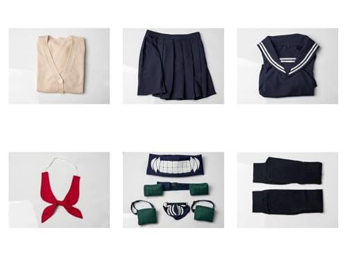 Cosfun Women's Cosplay Costume Full Outfits Sailor Uniform Suit Upgraded Ver Anime Costumes