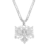 Einzigartiges und filigranes Design Edelstahl-Halskette mit Kartenanhänger, schön aussehend und angenehm zu tragen, exquisite Halskette des Glanzes lässt das Ganze auch moderner und modischer aussehen.