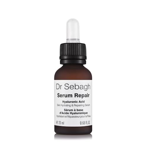 Dr Sebagh Serum Repair - Hyaluronic Acid Face Serum | Anti-Wrinkle, Anti-Aging Serum | Skin Hydrating Repairing Formula | Collagen Boosting Youthful Glow For Women and Men - 20ml