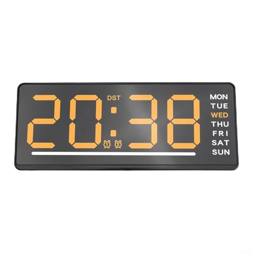 Reloj de Pared Digital LED con Pantalla Grande y USB miniatura 6
