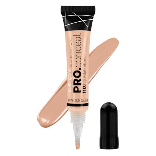 Image of L.A Girl- HD Pro Conceal -Buff | Soft Brush Tip for Easy Application | Crease Resistant | Blendable and Buildable formula | Concealer Provides Natural Coverage | 8 G