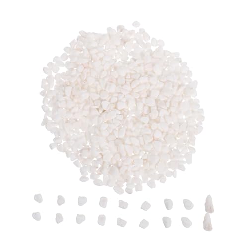 HANABASS 天然装飾石 天然川石 魚槽用砂利 水槽底砂 観賞魚水槽インテリア 植木鉢用テラリウムストーン 色あせ防止 滑らかで耐久性のある飾