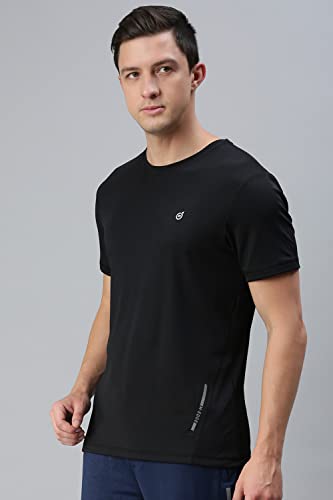 Image of Macroman M-Series Active Tee for Men in Ultra-Light Polyester Mesh, Sweat-Wicking & UV-Protected Full Sleeve T-Shirt for Performance & Style