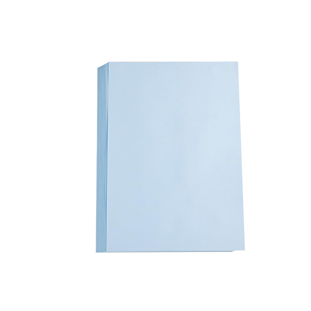 50 Sheets A4 Coloured Paper, 70gsm Light Blue Printer Paper for Office Printing Crafts Projects