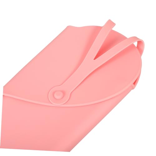 Bolsa de almacenamiento de silicona para planchas de pelo y rizadores, organizador portátil para herramientas de peinado miniatura 6