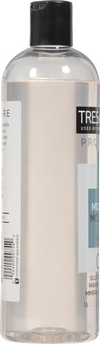 TRESemme Pro Pure Micellar Moisture Shampoo, Paraben and Dye Free, Daily Moisture for Dry, Dull Hair, Unisex, 16 fl oz