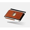 Ridge Biflex Wallet for Men - Slim Minimalist Compact Wallet with RFID Protected Lining, Leather Front Pocket Wallets for Men (Tobacco Brown)