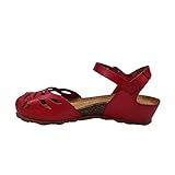  YOKONO - Sandalias Piel Rojo - Cuero para: Mujer Color: Rojo Talla: 38