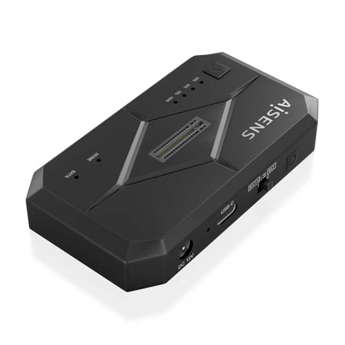EstacióN De Docking Aisens SDDO-120C Sata 2.5/3.5 M.2 Nvme Usb 3.1 Gen1 Negro Clone 2TB - 2