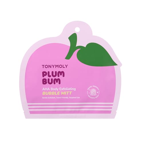 TONYMOLY Plum Bum Self-Sculpting Body Mask – Firming & Smoothing Treatment for Soft, Even-Toned Skin, Boosts Circulation & Texture Improvement, Clinically Tested