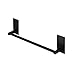KES Toalleros de Baño sin Taladro Toallero 30CM Acero Inoxidable SUS304 Toallero Negro Adhesivo Pared Negro Mate, A7000S30-BK