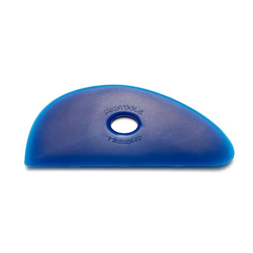 Mudtools Polymer Rib Blue Size 3 Firm - Blade - Ceramics, Pottery, Clay - B3