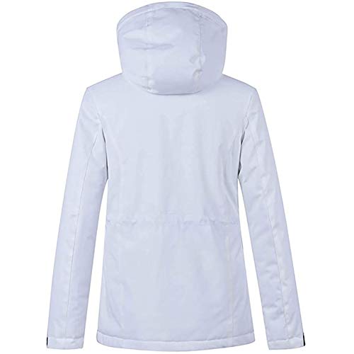PLAYH Conjunto de roupa de esqui unissex para esqui ao ar livre, jaqueta de esqui com capuz à prova