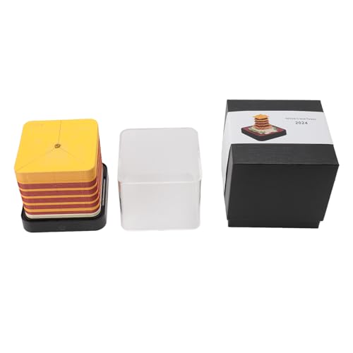 DIY 3D art bloc-notes Pilipane calendrier 2024 mémo pad papier sculpture décoration table