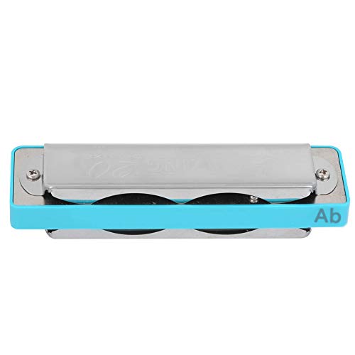 Harmonica pour la bouche avec 10 trous pour les débutants (bleu) - Les Beatles, Paul McCartney, John Lennon, RIngo Starr, George Harrison Harmonica pour la bouche avec 10 trous pour les débutants (bleu) – Image 3