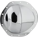 Speedway Motors 1973-Up GM 14 Bolt 9.5 Inch Rear Differential Cover, Chrome Steel Housing Cover Fits Chevy and GMC 3/4 Ton and 1 Ton Trucks, Includes Hardware for Easy Installation