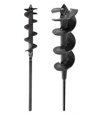 Dirt Hole Auger Combo - 2" and 3" Great for Gardening and Trapping