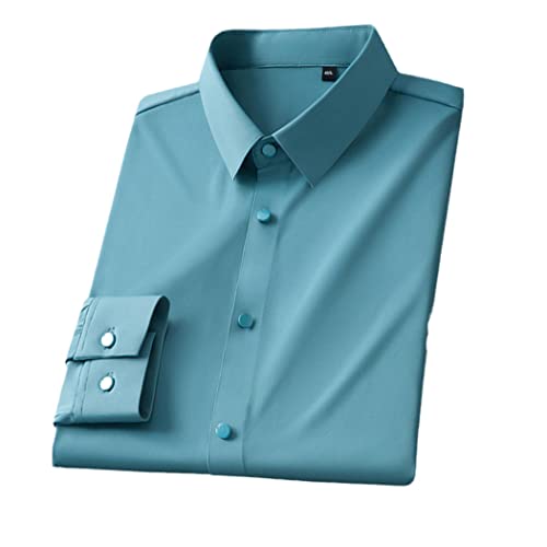 Chemise à manches longues élastique sans couture homme hiver taille L