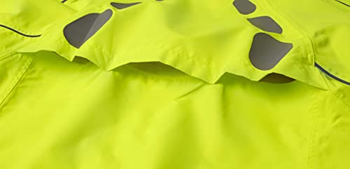 Ettore Mens Cycling Jacket Waterproof Breathable High Visibility Yellow - Night Eagle II