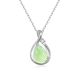 [FH.bird] ペリドット ネックレス レディース 人気 ブランド 8月誕生石 [ラブストーン] シルバー925 金属アレルギー対応 ペンダント ネックレス 錆びない シンプル クリスマスプレゼント 女性 誕生日