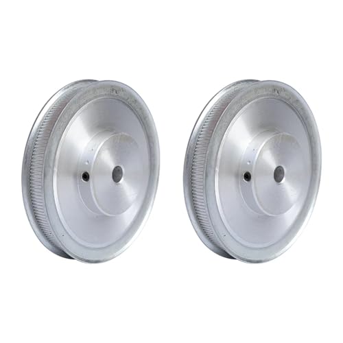 Poulie de distribution MXL 160T en aluminium usiné, alésage de précision 10 mm