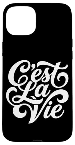 C'est La Vie �t�����X����p �l���N�w �r�{ �X�}�z�P�[�X iPhone 15 Plus �p