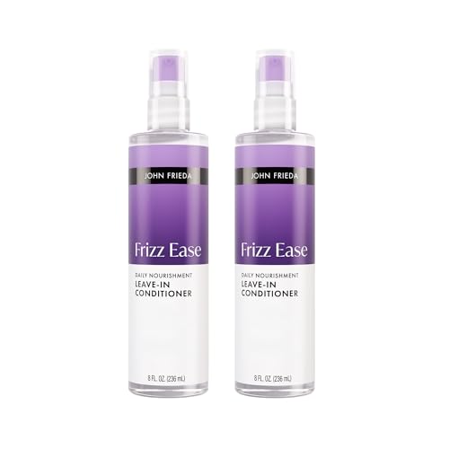 John Frieda Frizz Ease Daily Nourishment Leave-In Conditioner Anti-Frizz Leave-in Conditioner Spray 8 fl oz Pack of 2