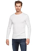 G-STAR RAW Men's Base Round Neck Tee Long Sleeve 1-Pack, White, X-Small