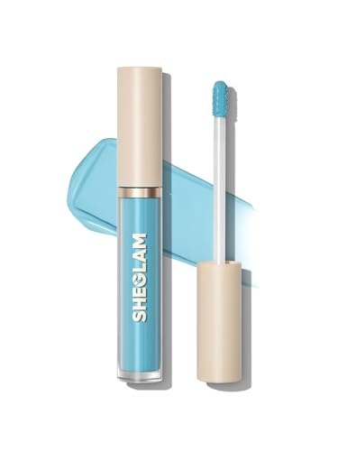 SHEGLAM Like Magic Color Correcting Concealer Corrector Liquid Concealer Long Lasting Brightening Full Coverage Weightless All-Day Hydrate Concealer-Blue