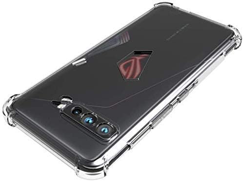 Image of Shockproof Clear Bumper Back Cover Case for Asus ROG 3 |360 Degree Soft Transparent Back Cover Case for Asus ROG 3 (Transparent)