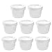Vosarea 8 Sets Contenedor de Almacenamiento de Alimentos Colador de Frutas Recipientes de Ensalada Comidas Refrigerador