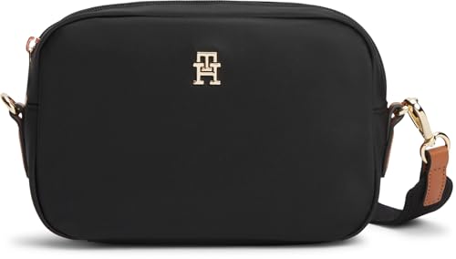 Tommy Hilfiger Popette Camera Bag Handbags For Women Black One Size