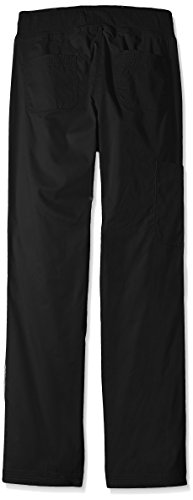 Koi Womens Morgan Ultra Comfortable Yoga Style Knit Waist Cargo Pants, Black, Small #TOP1